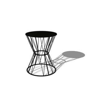 SketchUp模型丨单体模型[北欧家具]民宿茶几丨MX00408