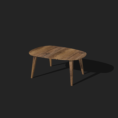 SketchUp模型丨单体模型[北欧家具]民宿茶几丨MX00409
