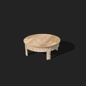 SketchUp模型丨单体模型[北欧家具]民宿茶几丨MX00412