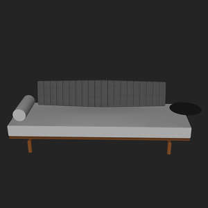 SketchUp模型丨单体模型[北欧家具]民宿风沙发丨MX00430