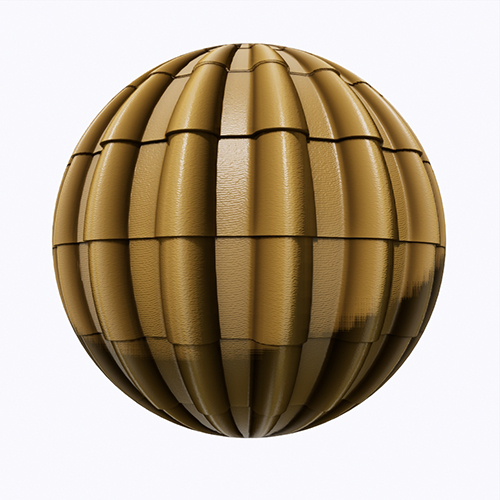 SketchUp材质下载丨EN材质丨屋面砖丨ID_CZ000225