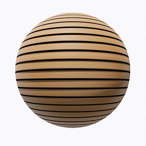 SketchUp材质下载丨EN材质丨木百叶丨ID_CZ000253