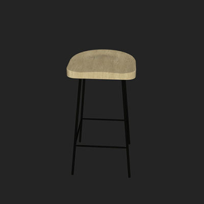 SketchUp模型丨单体模型[北欧家具]民宿风凳子 丨MX00461