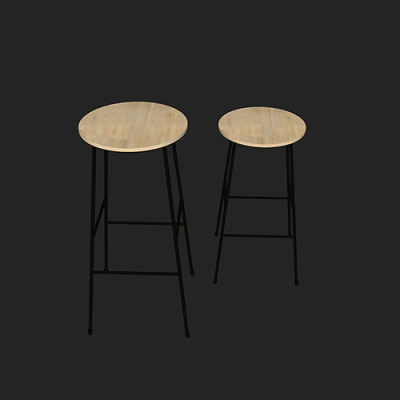SketchUp模型丨单体模型[北欧家具]民宿风凳子 丨MX00462