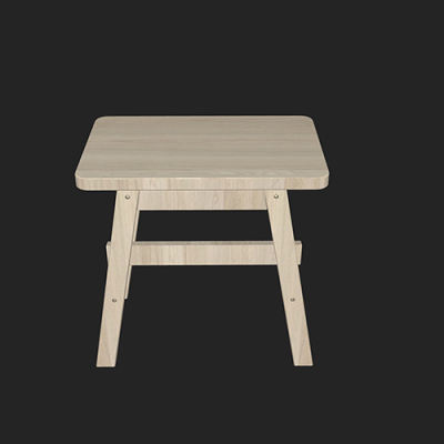 SketchUp模型丨单体模型[北欧家具]民宿风凳子 丨MX00464