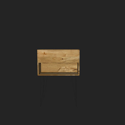 SketchUp模型丨单体模型[北欧家具]民宿风柜子 丨MX00478