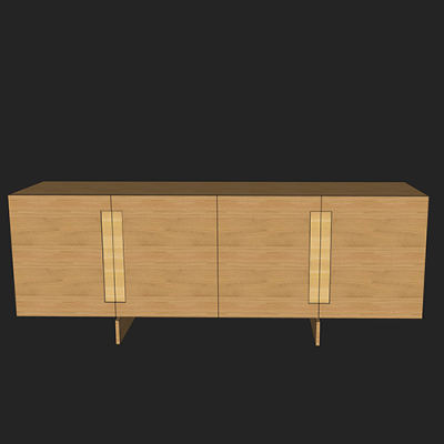 sketchup模型丨单体模型[北欧家具]民宿风柜子 丨mx00506