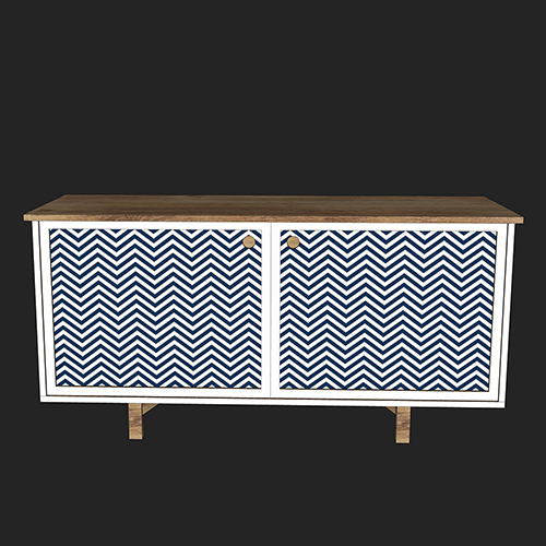 SketchUp模型丨单体模型[北欧家具]民宿风柜子 丨MX00507