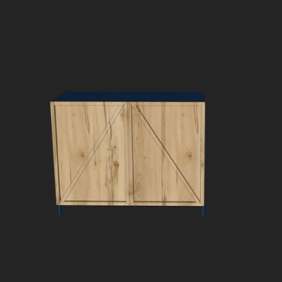SketchUp模型丨单体模型[北欧家具]民宿风柜子 丨MX00512