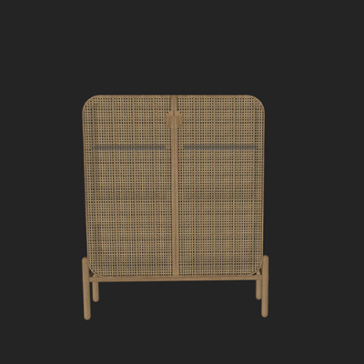 SketchUp模型丨单体模型[北欧家具]民宿风柜子 丨MX00525