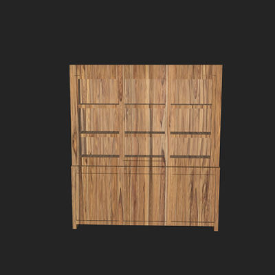 SketchUp模型丨单体模型[北欧家具]民宿风柜子 丨MX00526