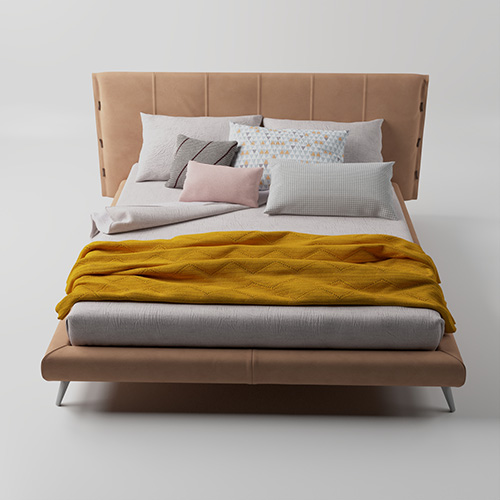 SketchUp模型库丨Vray模型丨床丨SUBIM001BED0001
