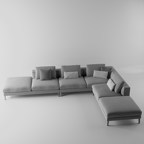 SketchUp模型库丨Vray模型丨沙发丨SUBIM008SF0007