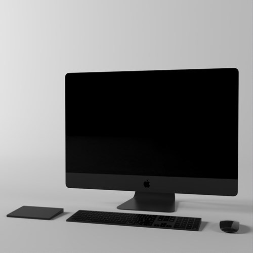 SketchUp模型库丨Vray模型丨电脑丨SUBIM099DQ0013