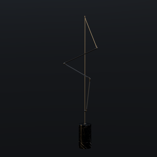 SU模型库丨Vray模型丨灯具落地灯丨SUBIM099DJ0004