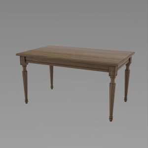 SU模型库丨Vray模型丨餐桌椅丨SUBIM099CZY0107