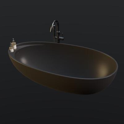 SU模型库丨Vray模型丨浴缸丨SUBIM099CS0185