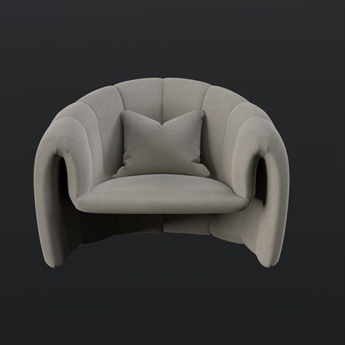 SU模型库丨Vray模型丨单人沙发丨SUBIM006SF0438
