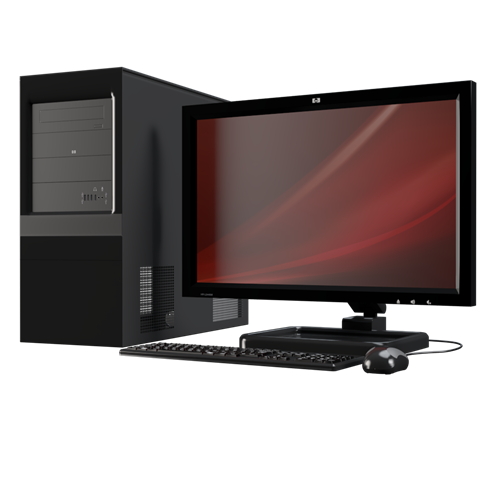 SU模型库丨Vray模型丨台式机丨SUBIM099CS0731