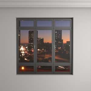 SketchUp构件[PB3构件]窗户丨窗户003