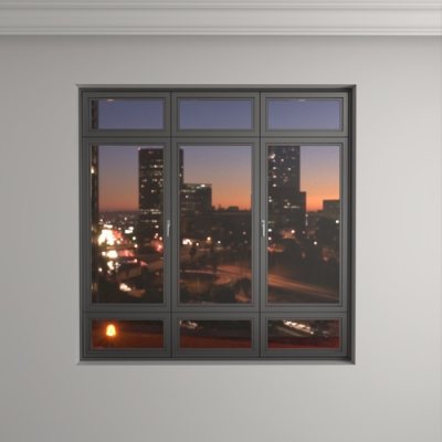SketchUp构件[PB3构件]窗户丨窗户003