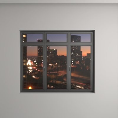 SketchUp构件[PB3构件]窗户丨窗户005