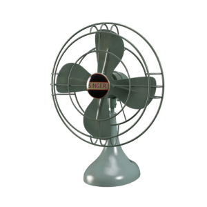 SU模型库丨Vray模型丨复古电风扇丨SUBIM099CS0770