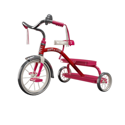 SU模型库丨Vray模型丨儿童三轮车丨SUBIM099CS0771