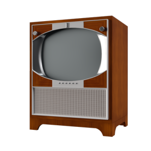 SU模型库丨Vray模型丨复古电视丨SUBIM099CS0793