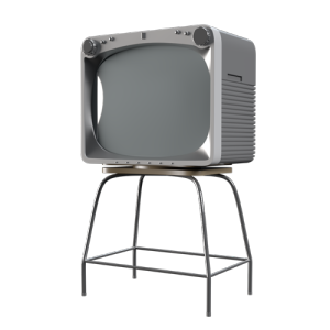 SU模型库丨Vray模型丨复古电视机丨SUBIM099CS0799