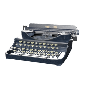 SU模型库丨Vray模型丨复古打字机丨SUBIM099CS0808