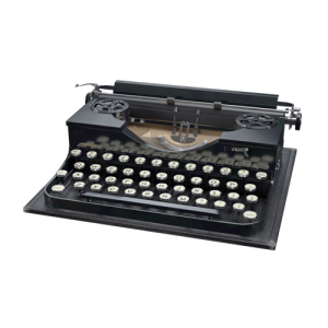 SU模型库丨Vray模型丨复古打字机丨SUBIM099CS0812