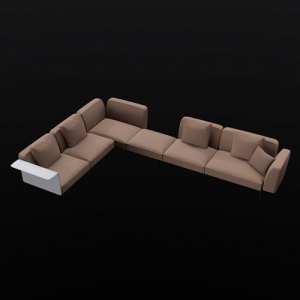 SU模型库丨Enscape模型丨沙发丨SUBIM099ENS0157