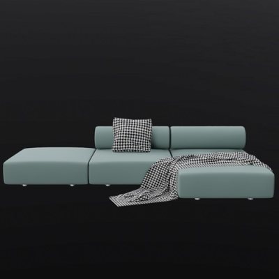 SU模型库丨Enscape模型丨沙发丨SUBIM099ENS0193
