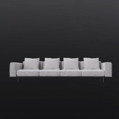 SU模型库丨Enscape模型丨沙发丨SUBIM099ENS0221