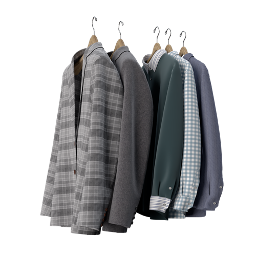 SU模型库丨Vray模型丨衣服丨SUBIM099CS0850