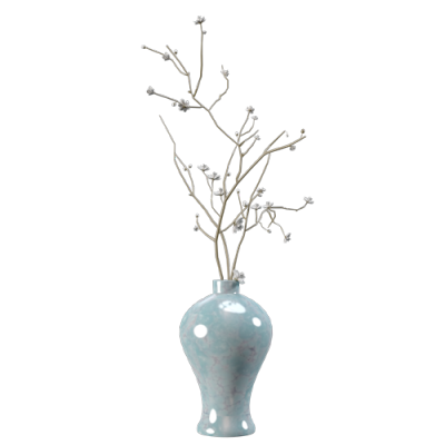 SU模型库丨Vray模型丨中式花瓶丨SUBIM099CS1076