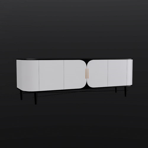 SU模型库丨电视柜丨SUBIM099ENS0490