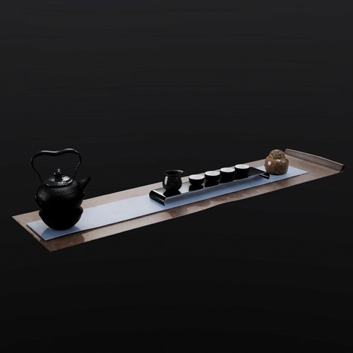 SU模型库丨新中式茶几丨SUBIM099ENS0694