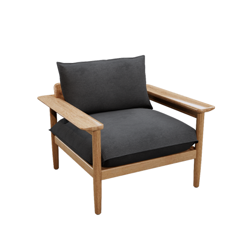 DWR_Outlet_现代单人沙发 ID：E02200177