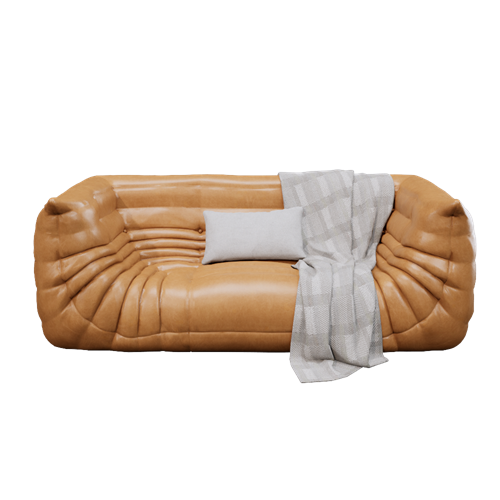 Ligne_Roset_现代多人皮沙发 ID：E02200187