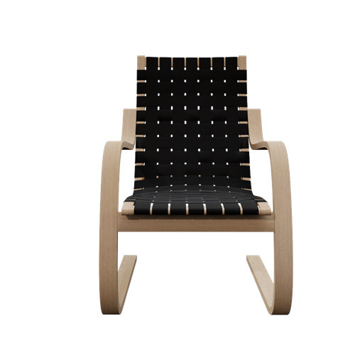 Artek_藤编摇椅单椅躺椅椅子 ID：E02200223