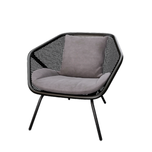 Miniforms_现代铁艺网格椅沙发椅单椅 ID：E02200283