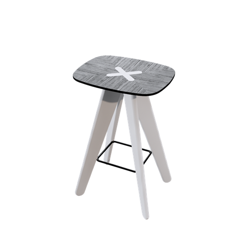 Poliform_DE_北欧凳子脚凳 ID：E02200324