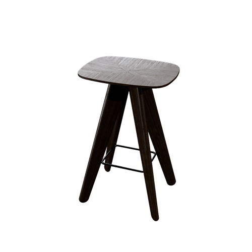 Poliform_DE_北欧凳子脚凳 ID：E02200325