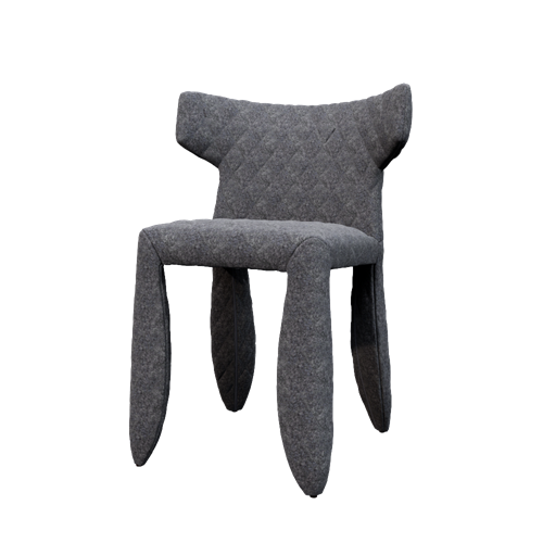 Moooi_小怪兽椅子布艺餐椅 ID：E02200364