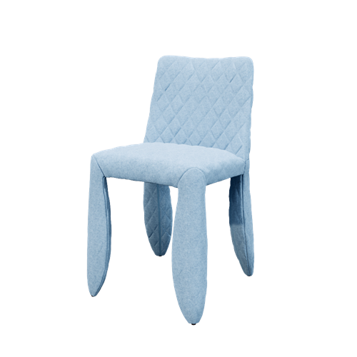 Moooi_小怪兽椅子布艺餐椅 ID：E02200370