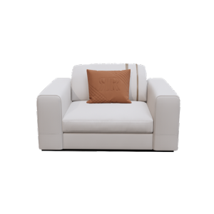 现代单人沙发 ID：E02200536