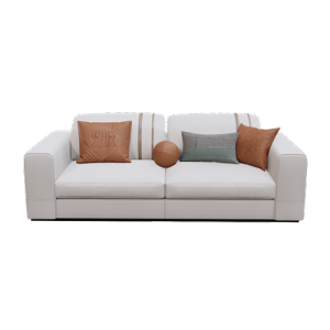 现代双人沙发 ID：E02200538