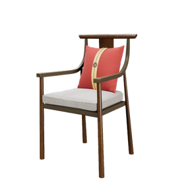 中式餐椅单椅 ID：E02200817